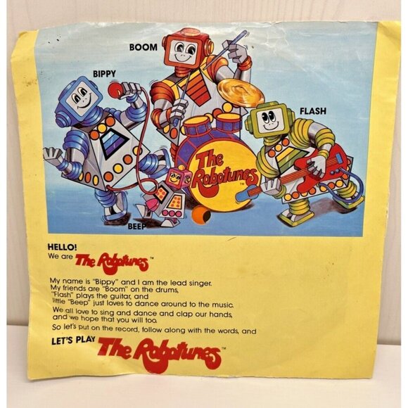 The Robotunes We are The Robotunes 7" 33RPM LP Record W/ Picture Sleeve READ - Picture 1 of 16